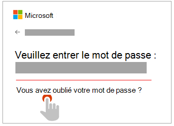 récupérer compte microsoft réinitialiser 