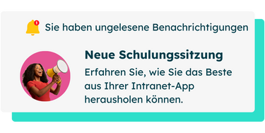 Neue Schulungssitzung pop up screenshot